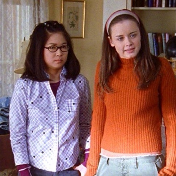 ASO Rory Gilmore iconic orange sweater alt Gilmore Girls - Picture 8 of 12
